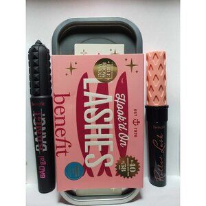 Benefit Hook'd On Lashes Mascara Badgal BAng + Roller Lash Full Size Set Boxed